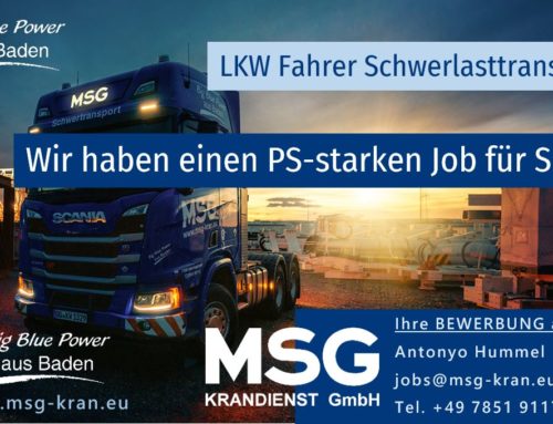 LKW Fahrer Schwerlasttransport (m/w/d)